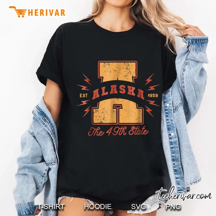 Alaska The 49Th State Ladies Tee