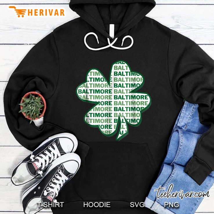 Baltimore Maryland St Patricks Day Hoodie