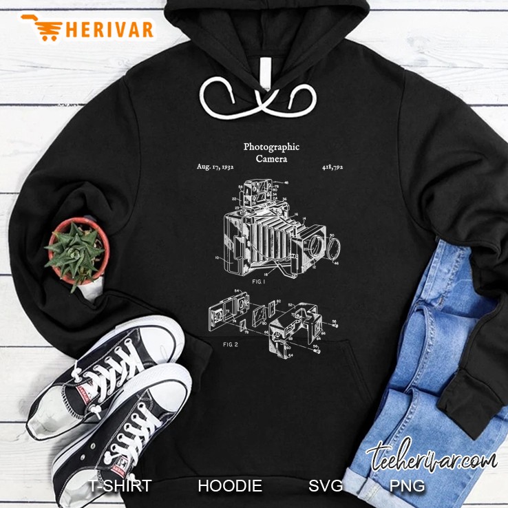 Vintage Photographic Camera Photographer Hoodie