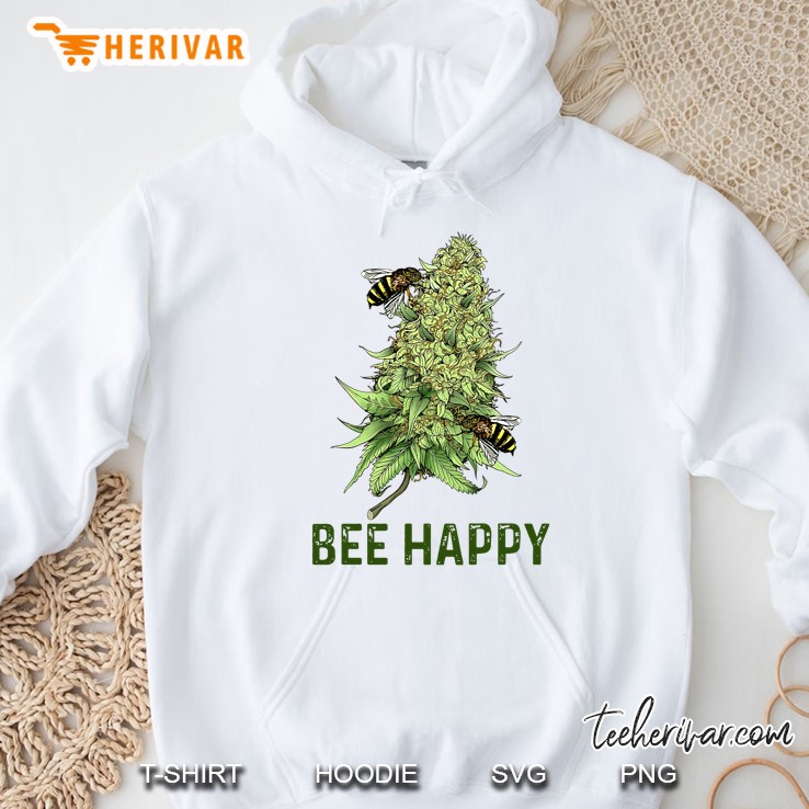 Bee Happy Be Happy Hoodie