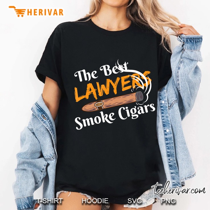 The Best Lawyers Smoke Cigars Ladies Tee