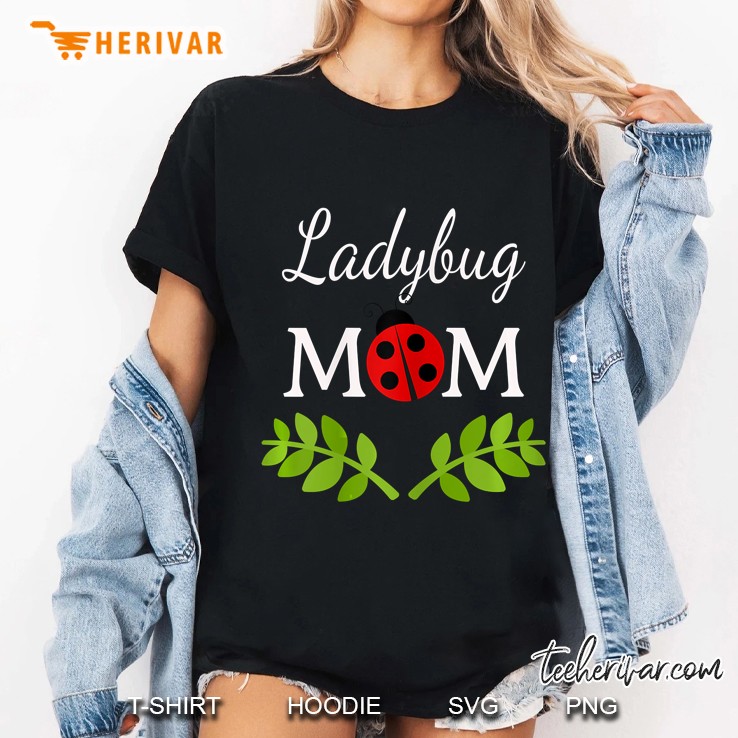 Ladybug Mom Version2 Ladies Tee