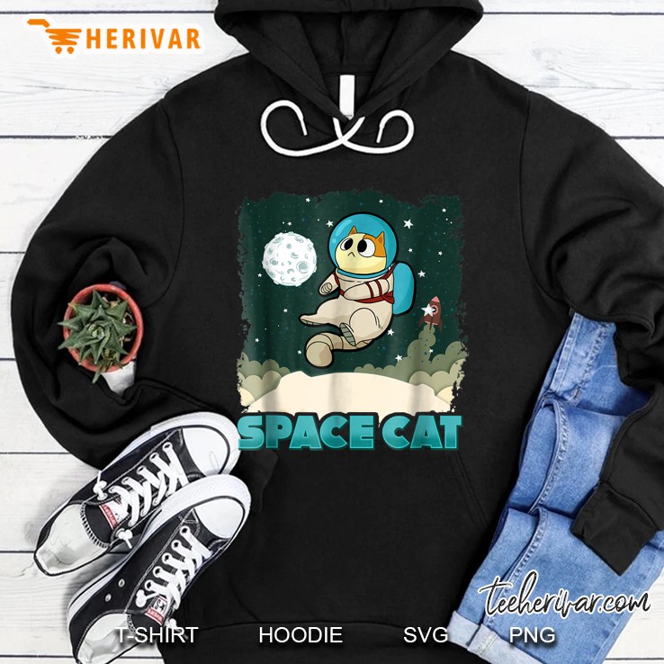 Adorable Space Cat Hoodie