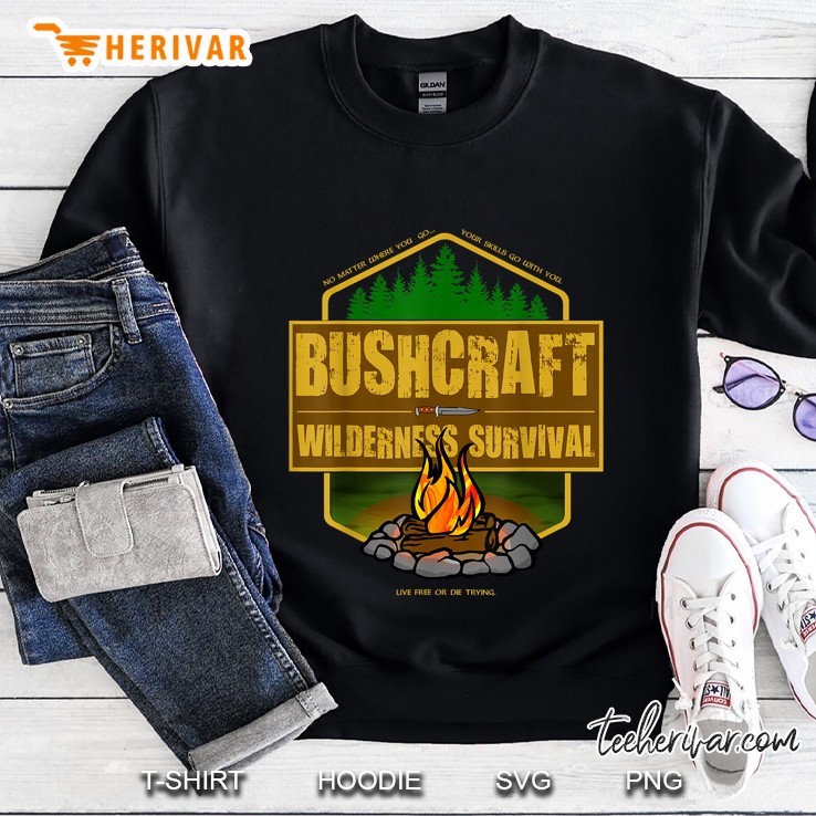 Bushcraft Wilderness Survival Sweatshirt