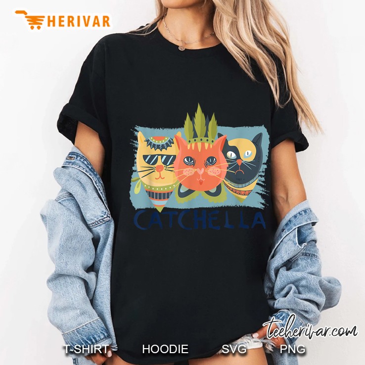 Catchella Boho Music Festival Ladies Tee