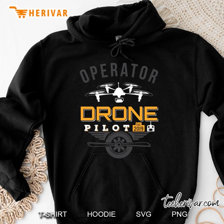 Operator Drone Pilot Est 2019 Hoodie