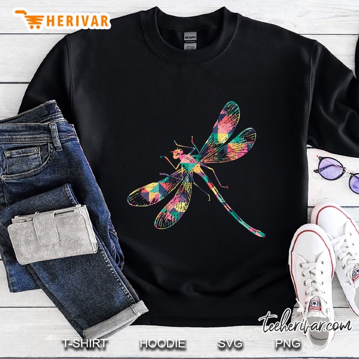 Colorful Dragonfly Sweatshirt