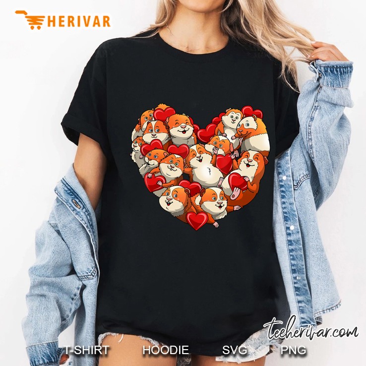 Guinea Pig Heart Ladies Tee