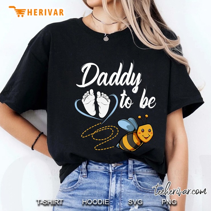 Daddy To Be Bee Version Ladies Tee