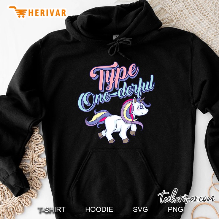 Type One-Derful Unicorn Version Hoodie