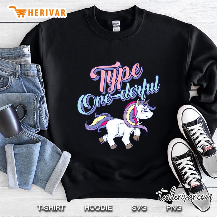 Type One-Derful Unicorn Version Sweatshirt