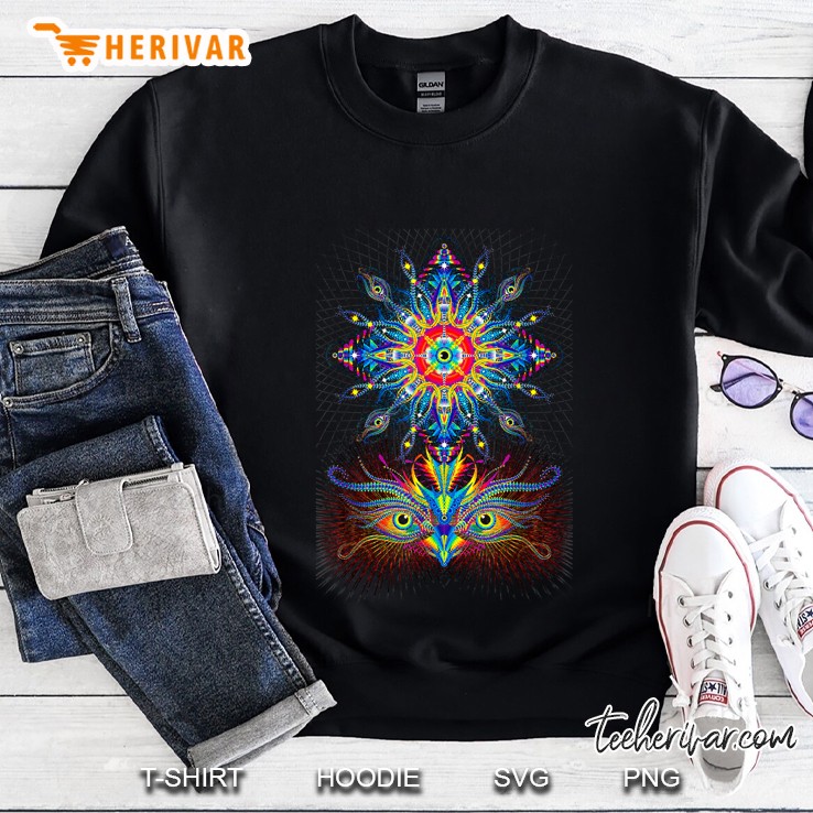 Ayahuasca Dmt Psychedelic Mushrooms Sweatshirt