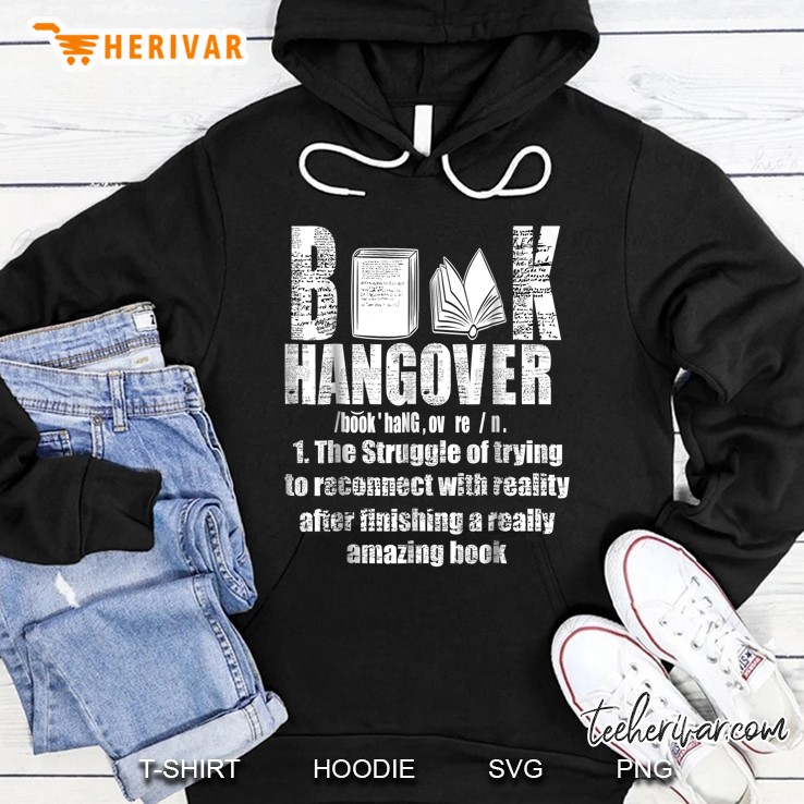 Book Hangover Book Lovers Hoodie
