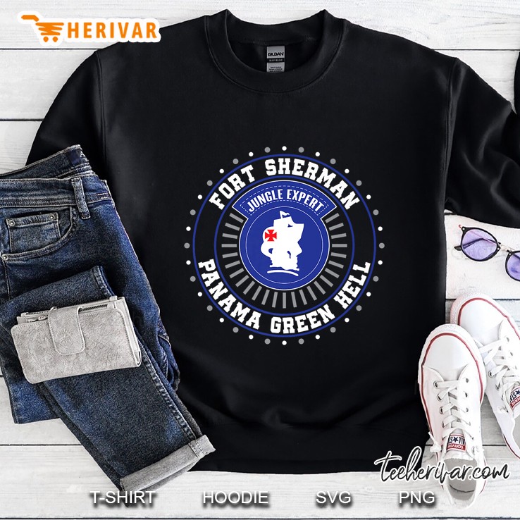 Fort Sherman Panama Green Hell Jungle Expert Sweatshirt