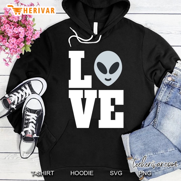 Love Alien Version Hoodie