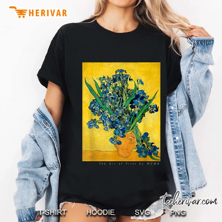 Irises By Vincent Van Gogh Ladies Tee