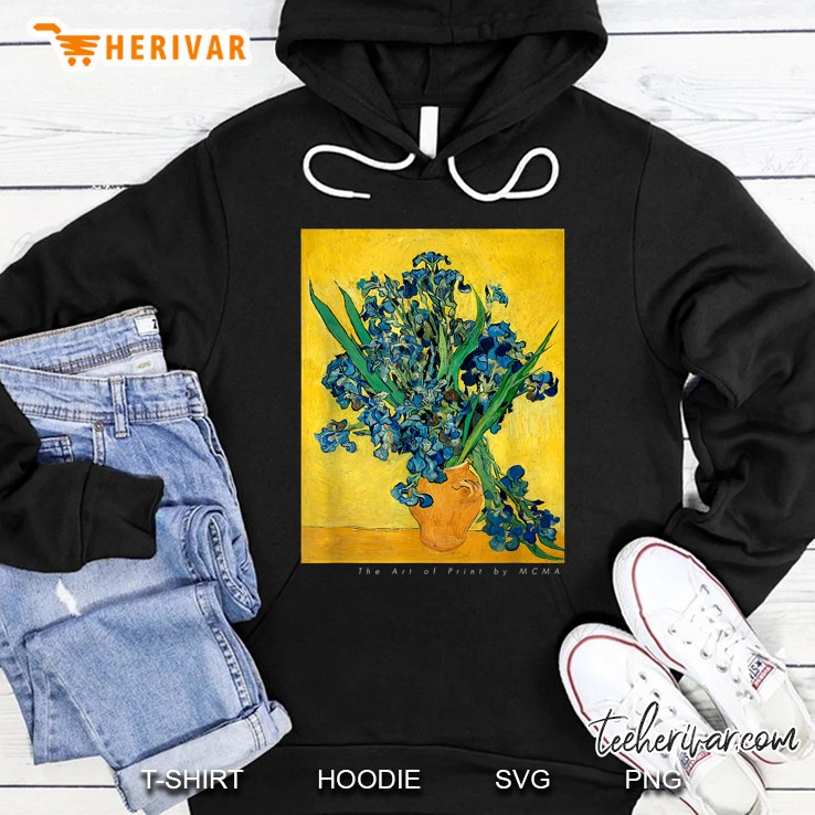 Irises By Vincent Van Gogh Hoodie