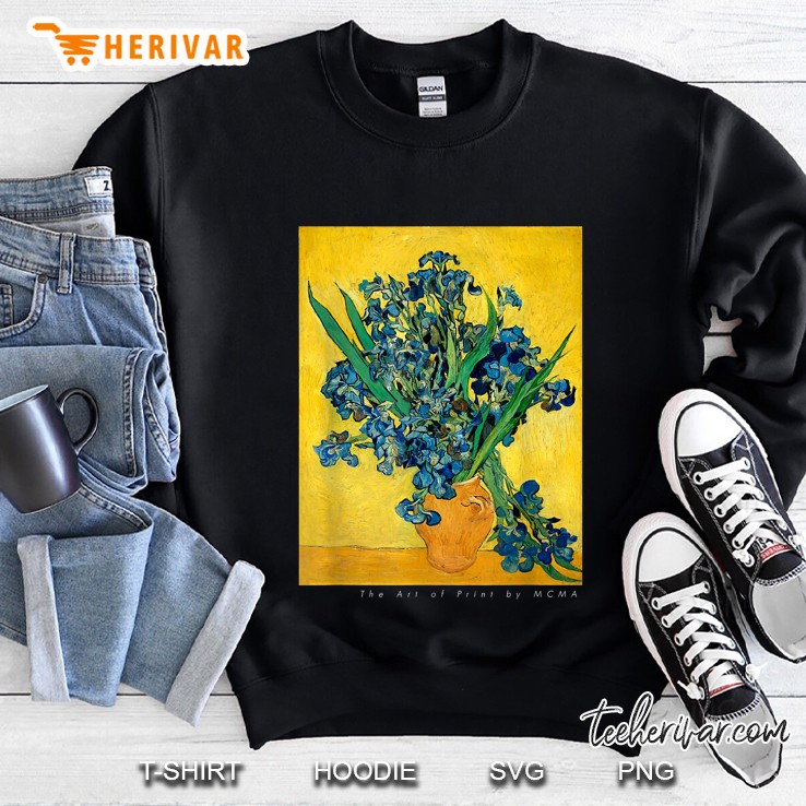 Irises By Vincent Van Gogh Sweatshirt