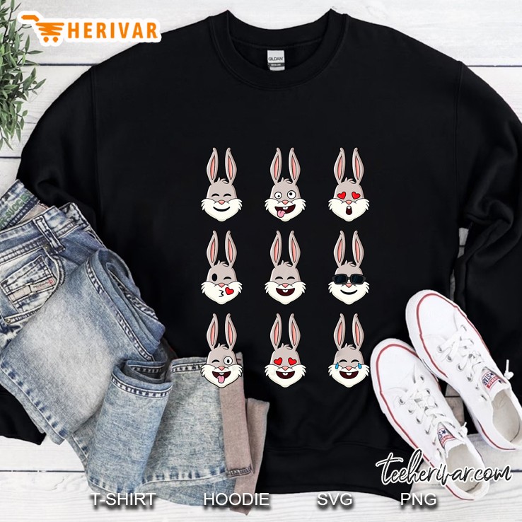 Rabbit Emojis Sweatshirt