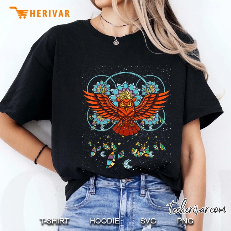 Dreamcatcher Owl Ladies Tee