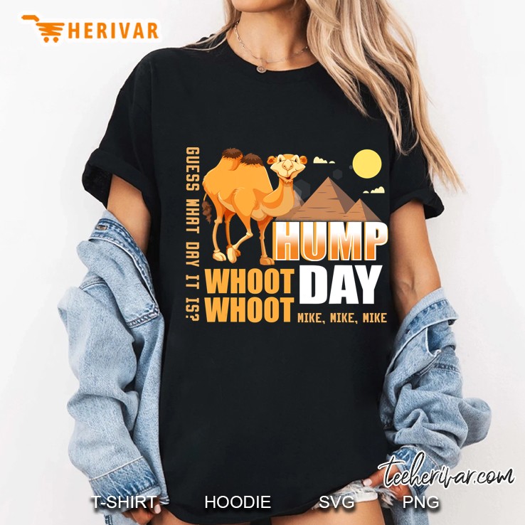 Hump Day Guess What Day It Is Camel Lover Ladies Tee