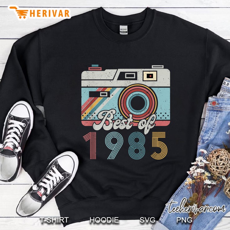 Best Of 1985 Camera Sweatshirt