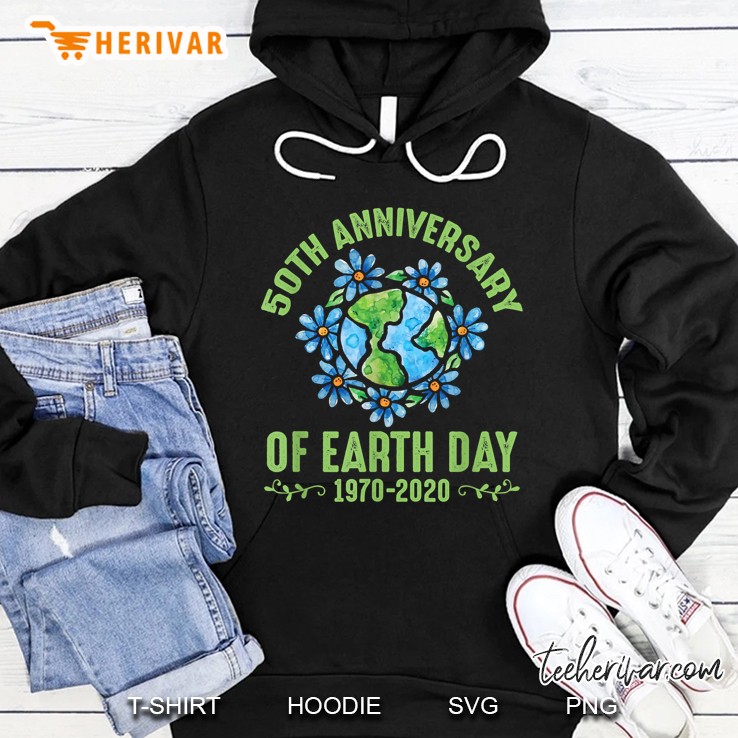 50th Anniversary Of Earth Day 1970-2020 Hoodie