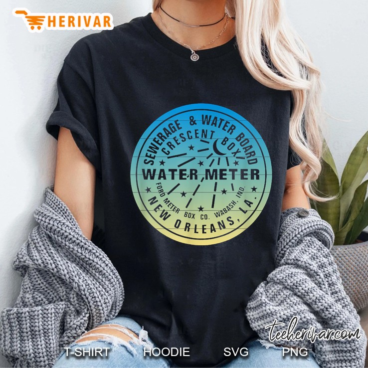 New Orleans Water Meter Sewerage & Water Board Ladies Tee