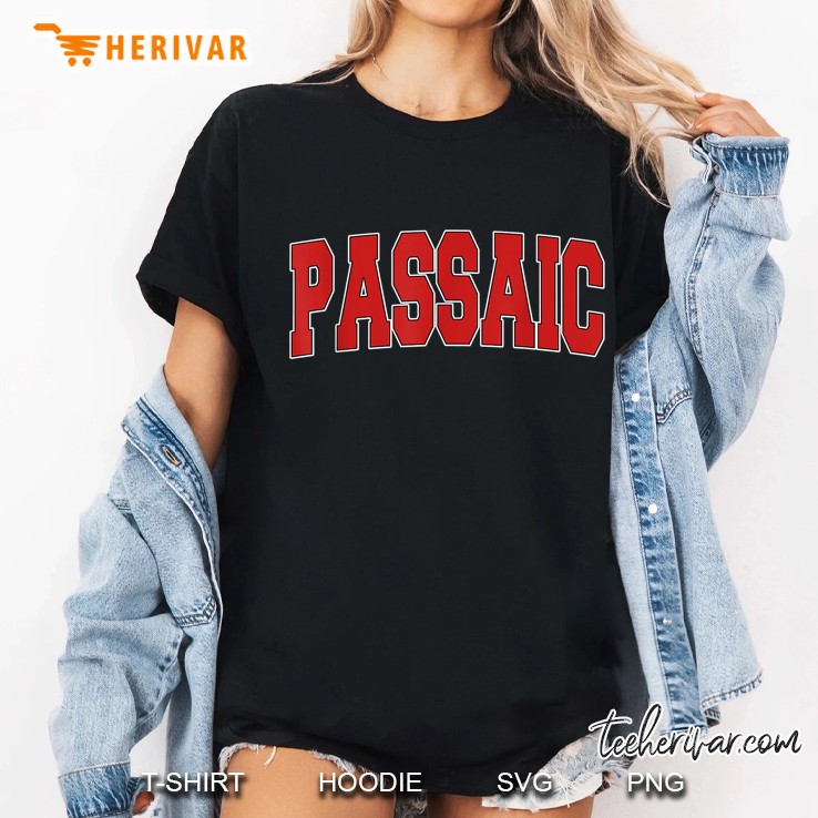 Passaic New Jersey Varsity Style Ladies Tee