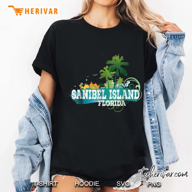 Sanibel Island Florida Summer Vacation Ladies Tee