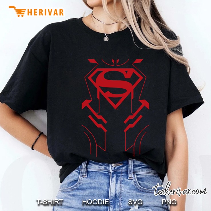 Superman Superboy Uniform Ladies Tee