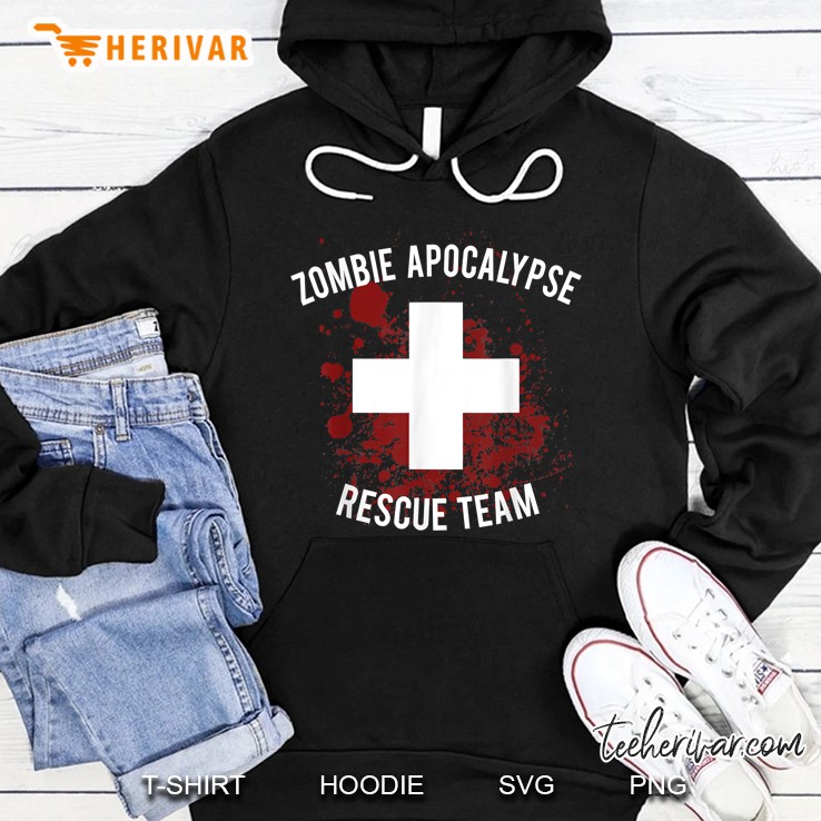 Zombie Apocalypse Rescue Team Hoodie