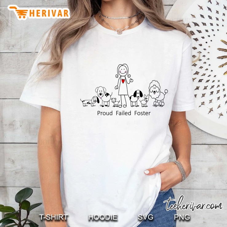 Proud Failed Foster Dog Rescue Ladies Tee