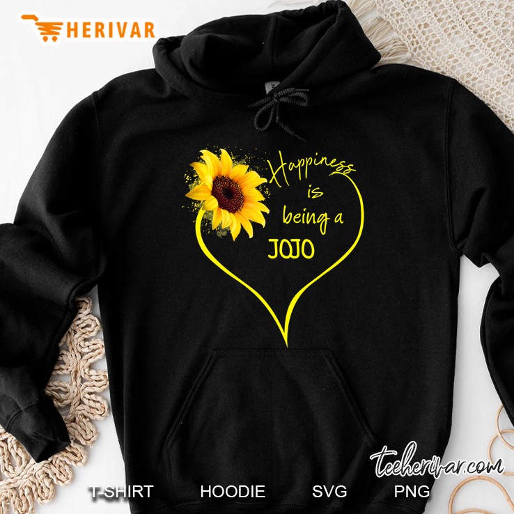 Happiness Is Being Jojo Sunlower Heart Version Hoodie