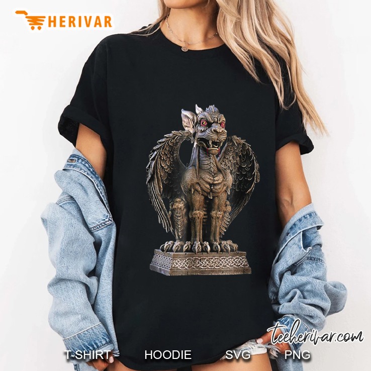 Gargoyle Mythical Creature Monster Ladies Tee
