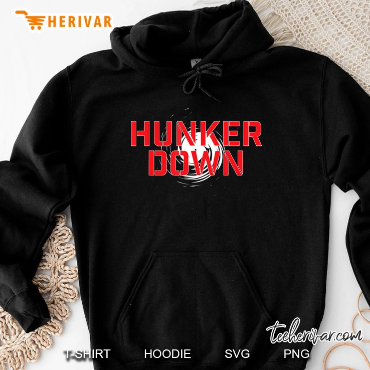 Hunker Down Hurricane Version Hoodie
