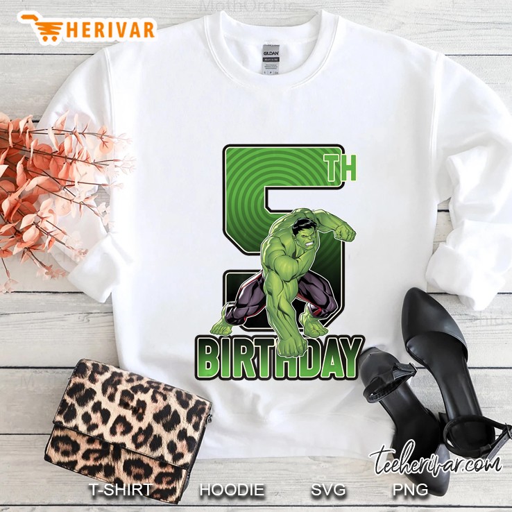 5Th Birthday Hulk Version Sweatshirt