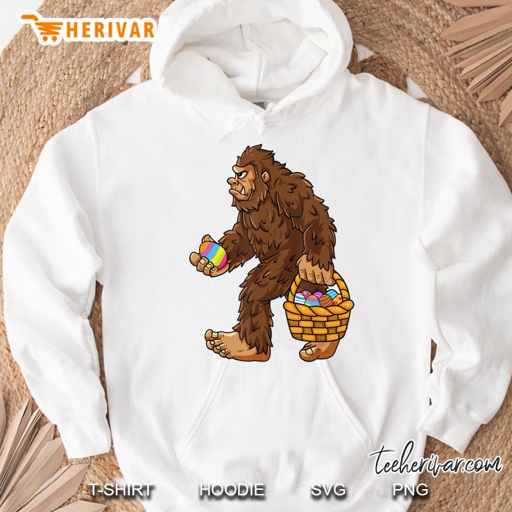 Bigfoot Egg Easter Day Hoodie