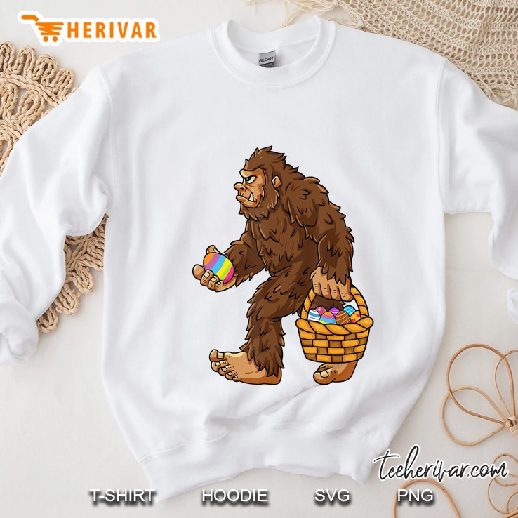Bigfoot Egg Easter Day Sweatshirt
