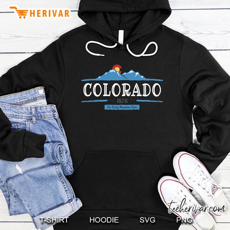 Colorado The Rocky Mountain Hoodie