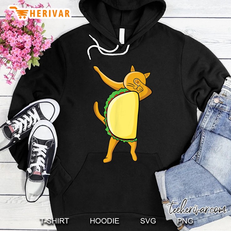 Tacoca Dabbing Taco Cat Cinco De Mayo Party Youth Hoodie