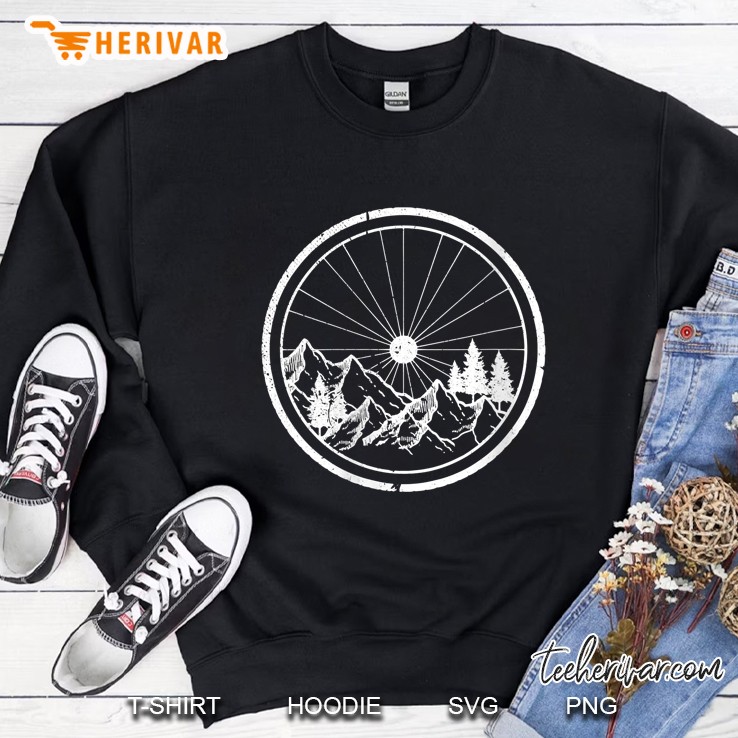 Mountain Bike Wheel Version2 Sweatshirt