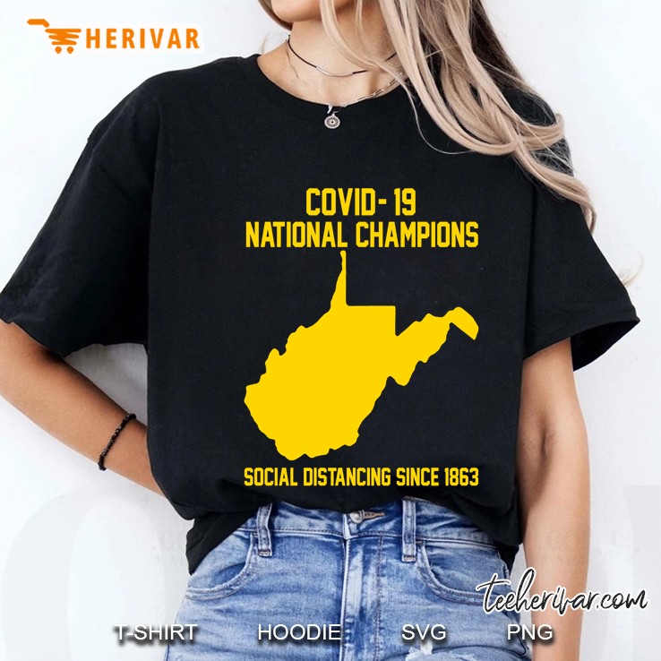 Covid-19 National Champions Social Distancing Since 1863 Ladies Tee