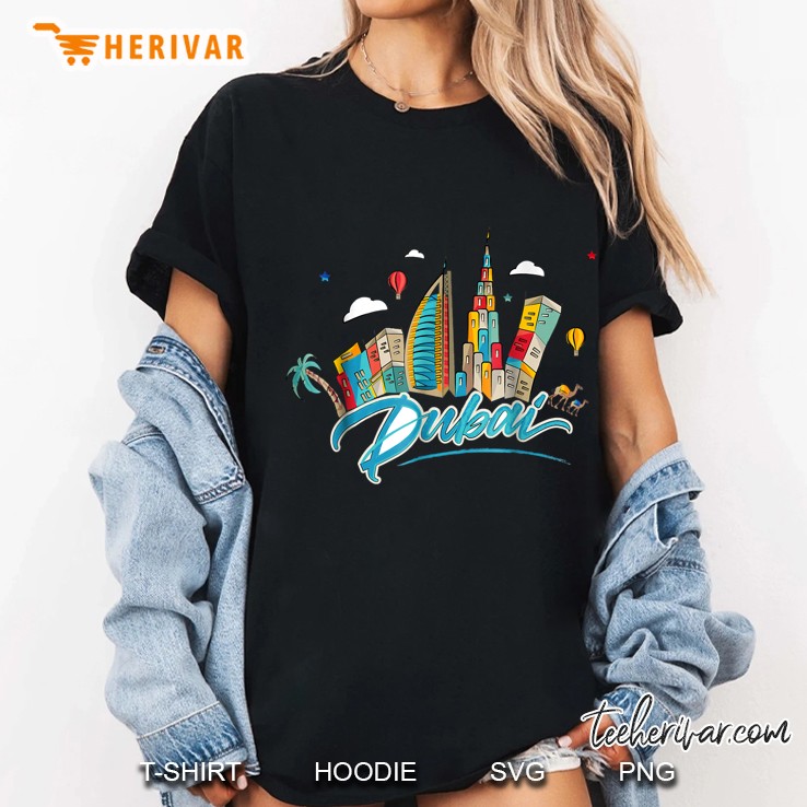 Dubai Uae Dubai City Ladies Tee