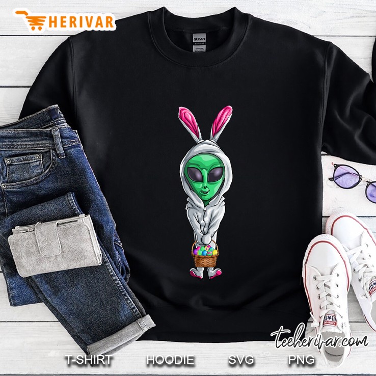 Easter Bunny Eggs Alien Version Sweatshirt