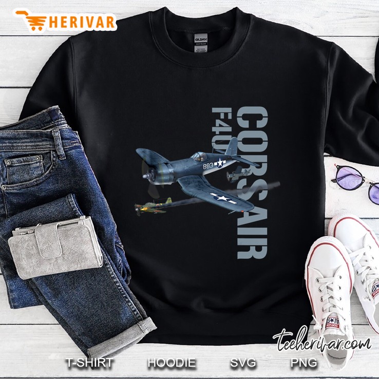 F4u Corsair Fighter Aircraft Sweatshirt