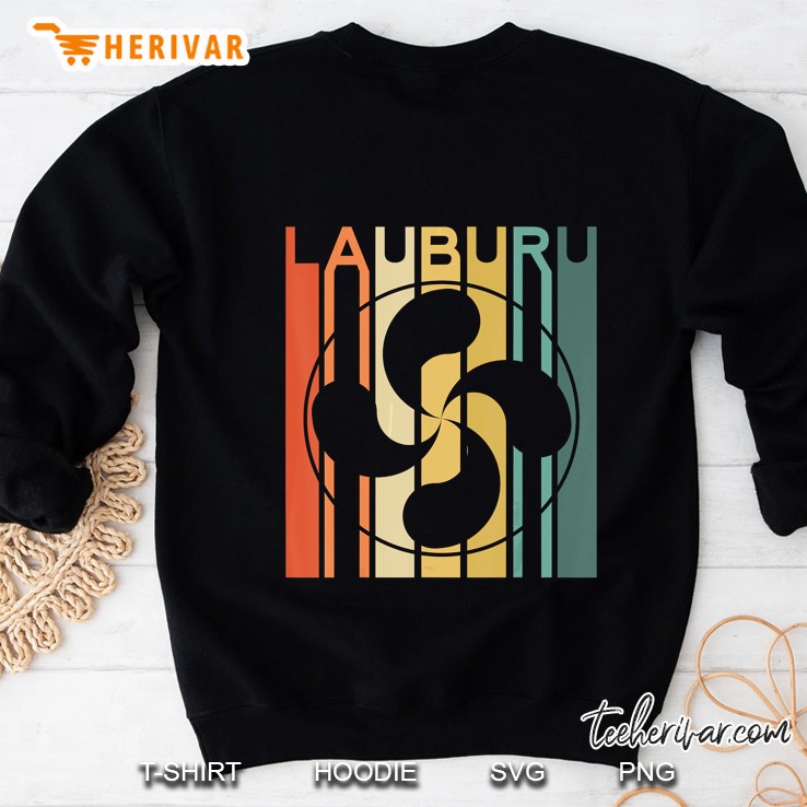 Lauburu Basque Country Cross Ikurrina Euskal Herria Eu Spain Sweatshirt