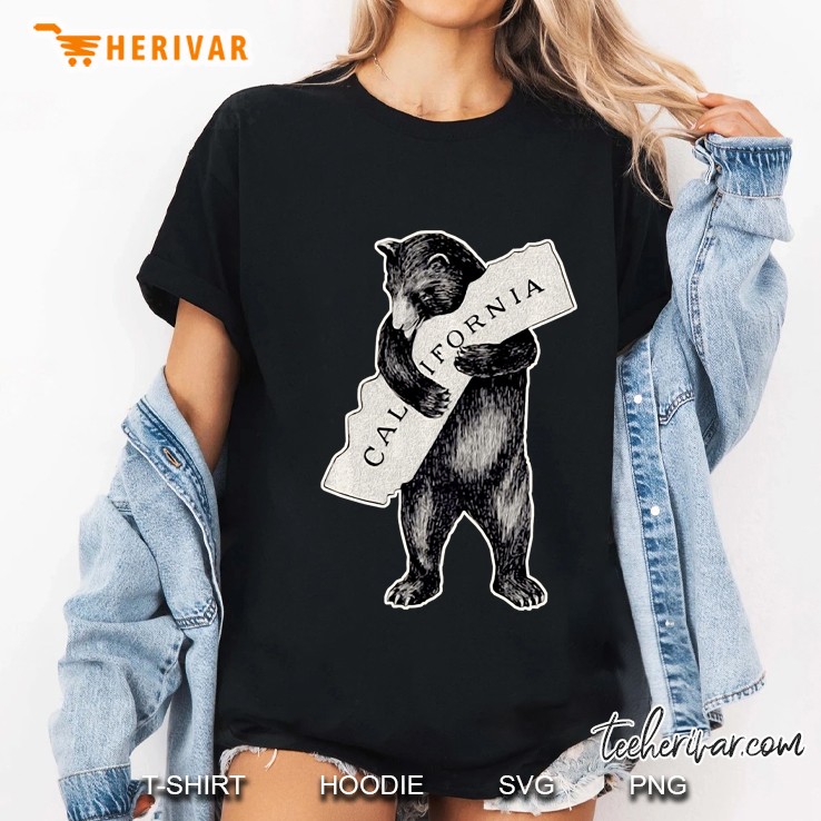 Love California Cali Grizzly Bear Ladies Tee