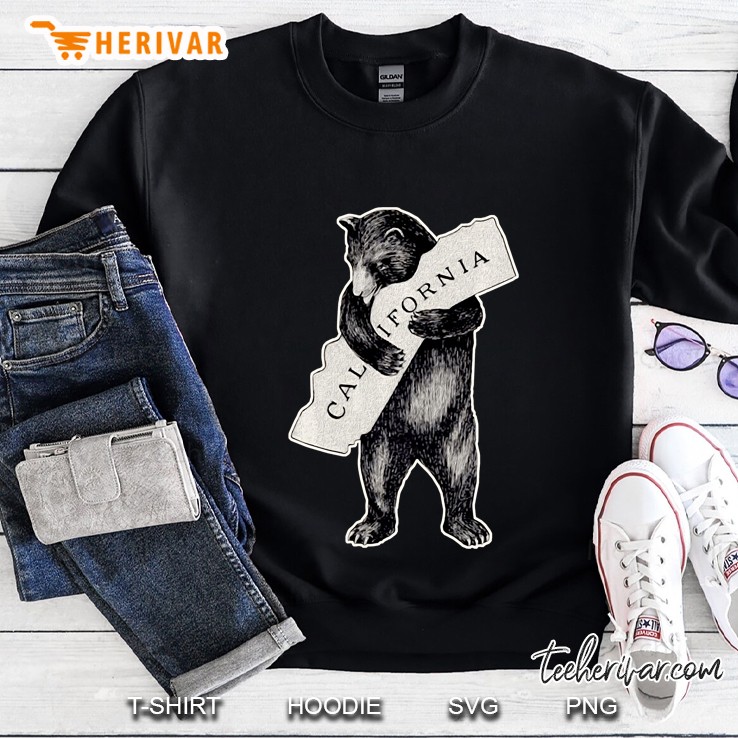 Love California Cali Grizzly Bear Sweatshirt