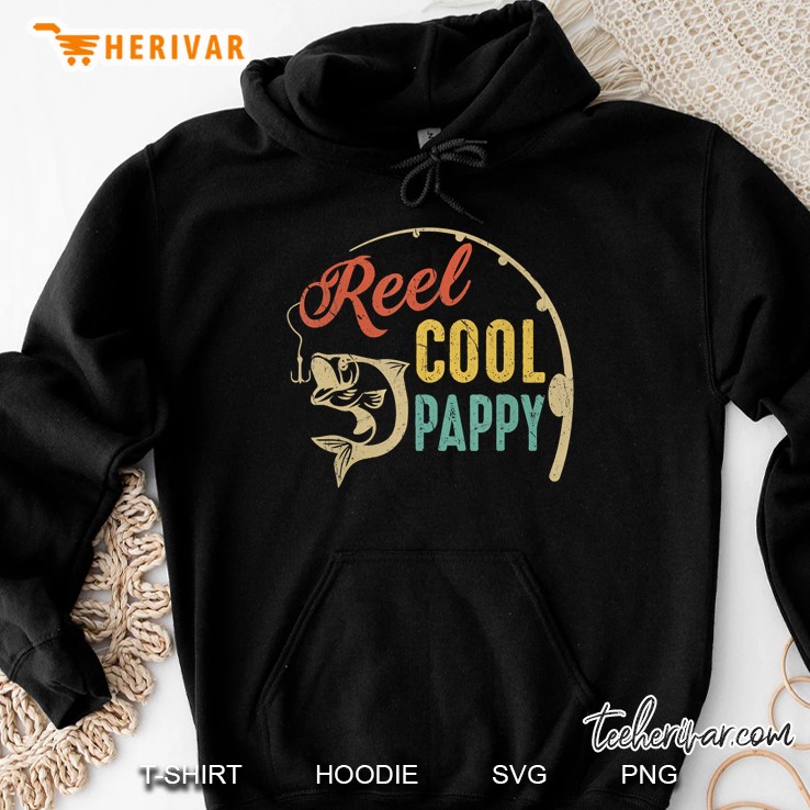 Reel Cool Pappy Fishing Vintage Version Hoodie